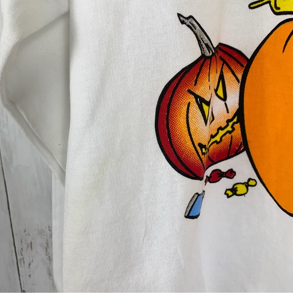Vintage Looney Tunes Womens Sweatshirt Size XXL 18/20 Tweety Halloween White ‘97 - Picture 3 of 12